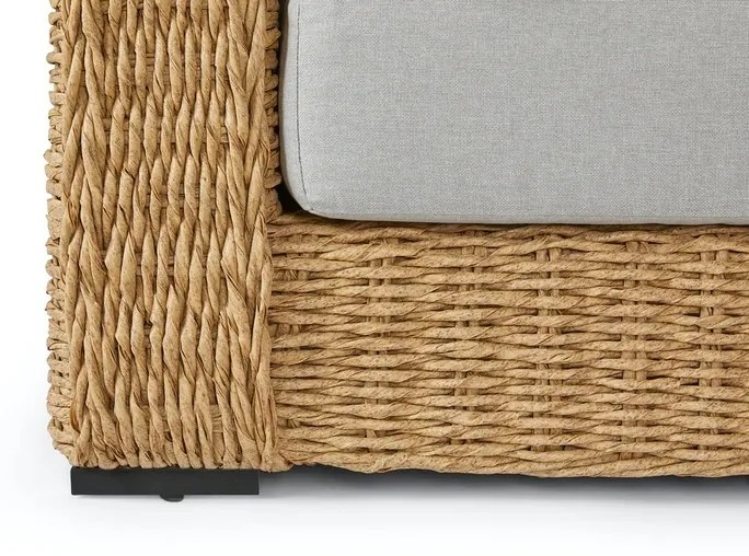 The Outsider Hoek Loungeset - Safari- Wicker - Naturel - Grijs - The Outsider