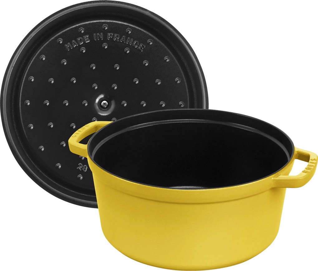 Staub La Cocotte Cocotte 28 cm / 6,75 l, Rond, Citron - La Cocotte - Staub