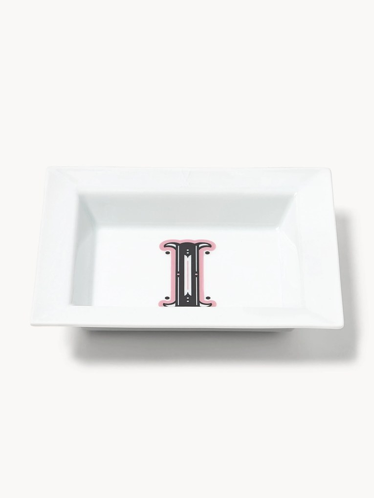 Westwing Collection x MEISSEN, handgemaakte vide-poche initialen met decoratie