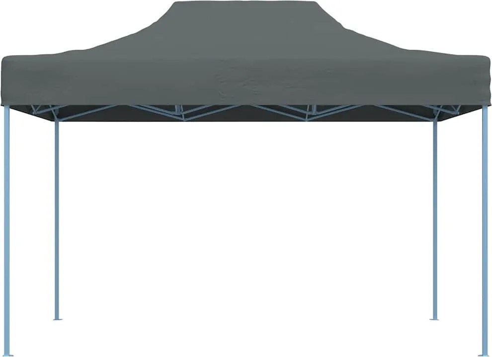 vidaXL Partytent inklapbaar 3x4 m staal antraciet