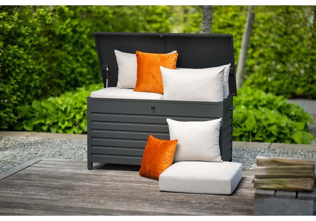 Garden Impressions Cambridge opbergbox 1240 liter - donker grijs