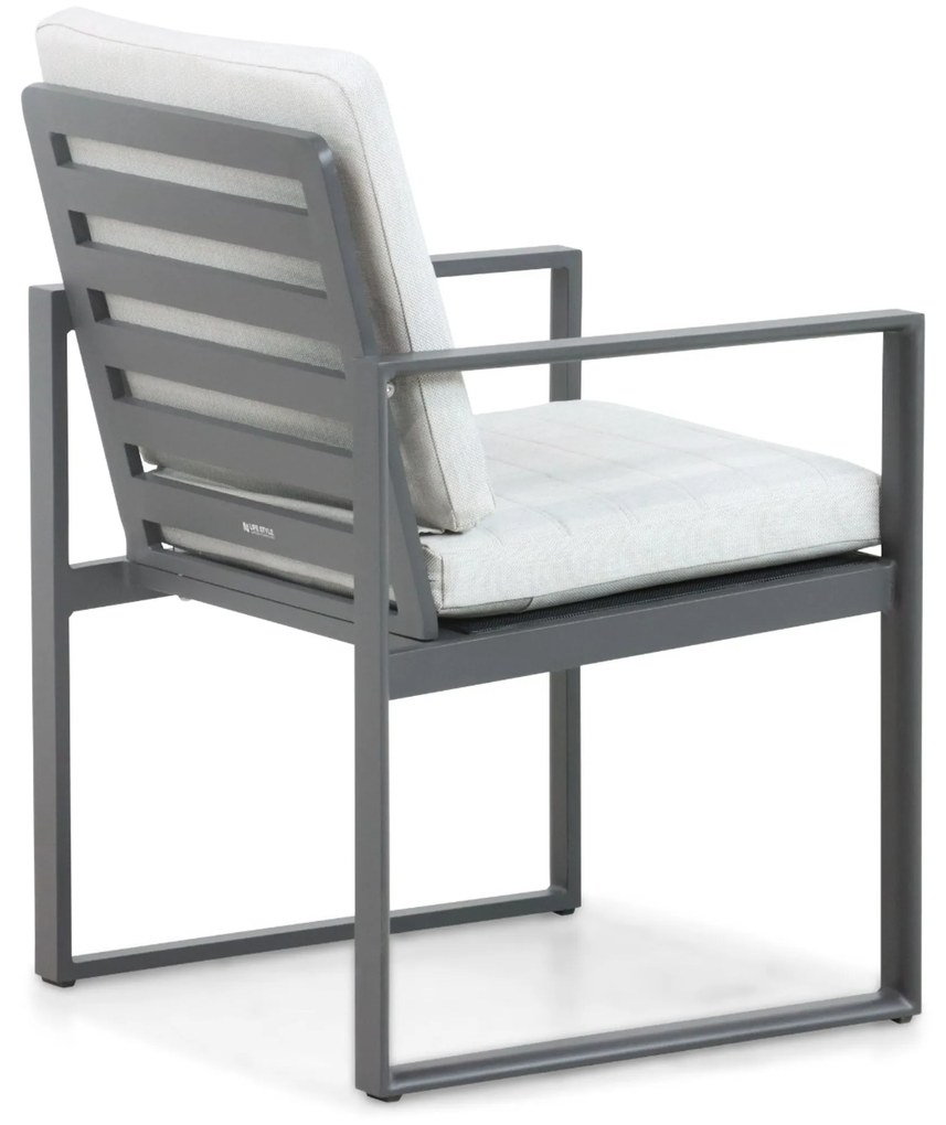 Tuinstoel Aluminium Grijs-antraciet Lifestyle Garden Furniture Nuno