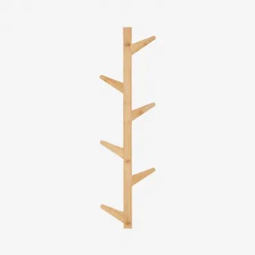 Gorafe Bamboe Wandkapstok ↑80 Cm - Sklum