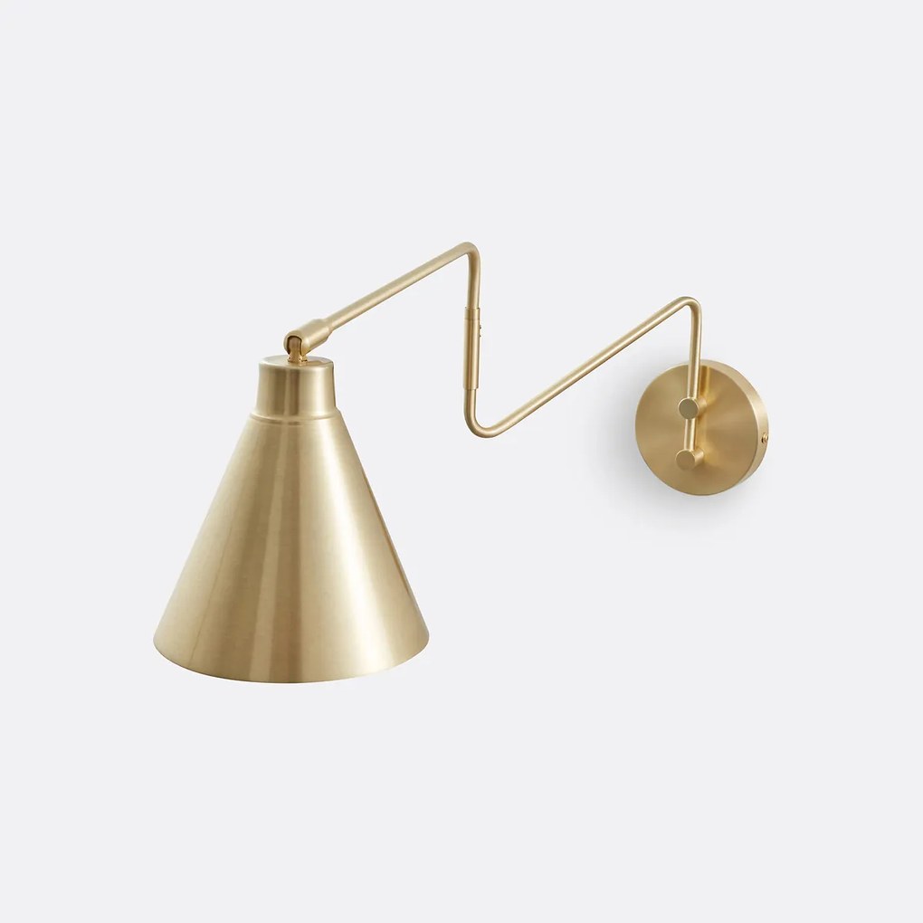 Wandlamp in smeedijzer, Hiba
