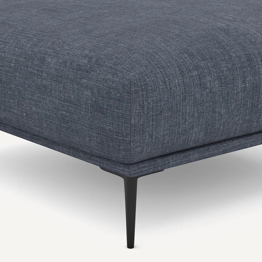 XL voetensteun van katoen en linnen, Oscar, ontwerp Emmanuel Gallina