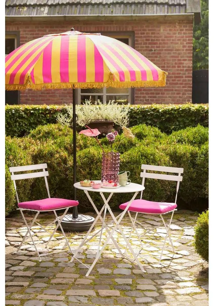 Edelman Osborn parasol geel - Ø220 x 238 cm