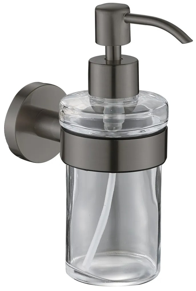 Plieger Vigo zeepdispenser geborsteld gunmetal
