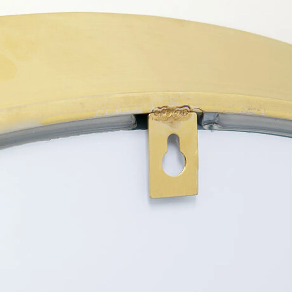 Ronde Spiegel Messing - 100x100cm