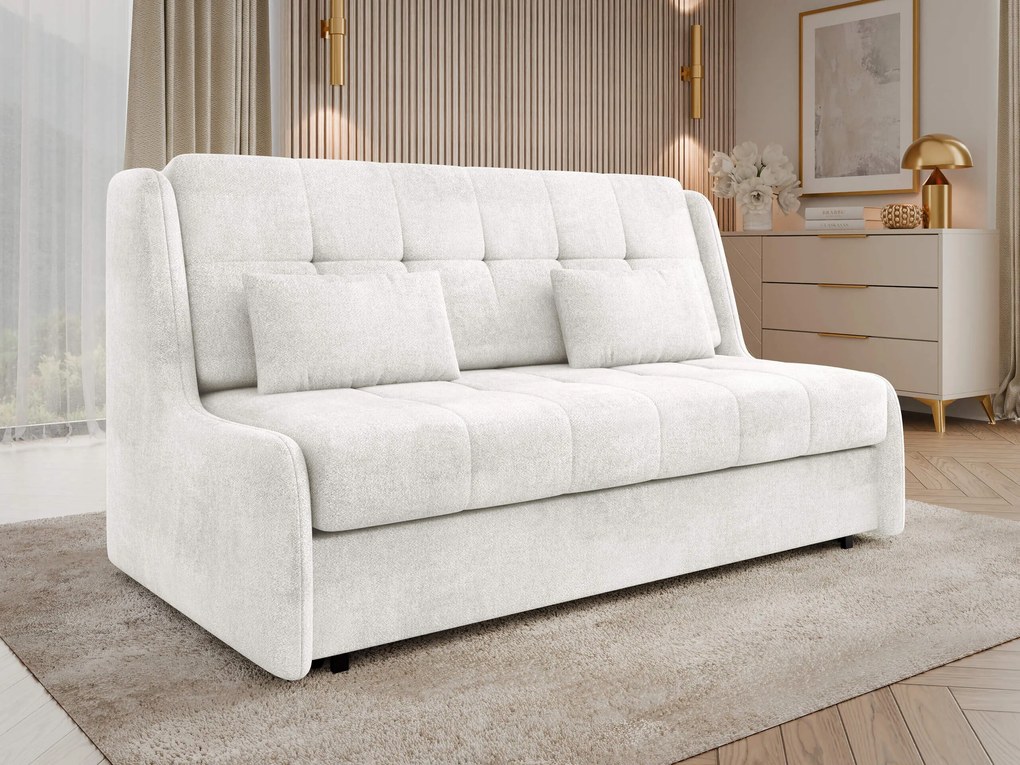 Slaapbank Columbus 257, Aanwezig, 85x166x98cm, 79 kg, Poten: Metaal, Hout: Grenen