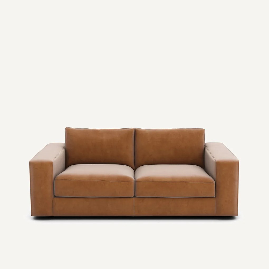 Compacte bank 3-zit in fluweel, Skander