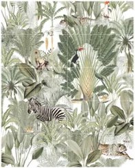 IXXI Chilling in the Jungle & Into the wild wanddecoratie - dubbelzijdig