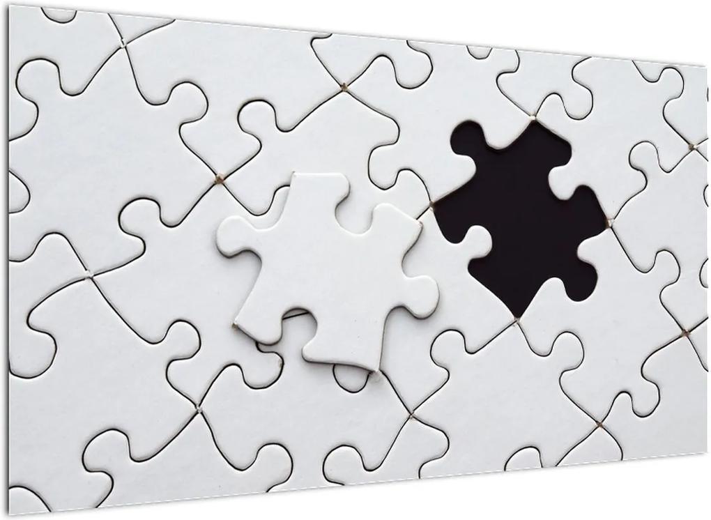 Schilderij - Puzzle (), 40 andere afmetingen