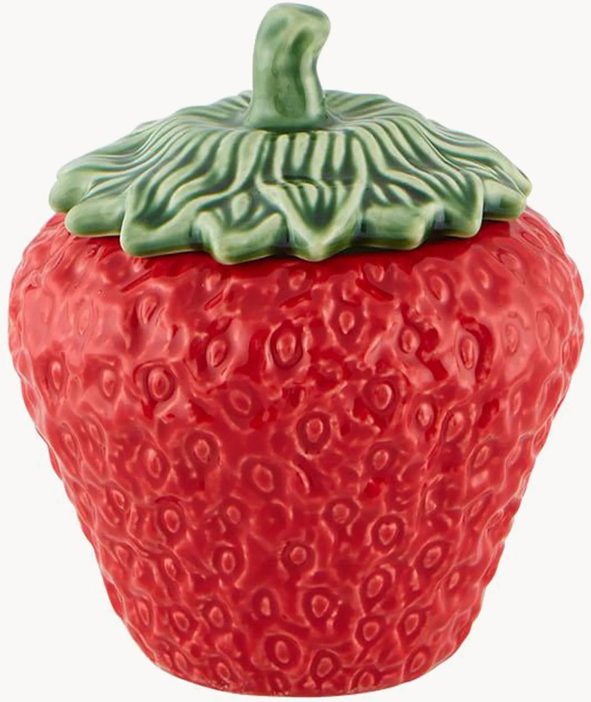 Handbeschilderde terrine Strawberries