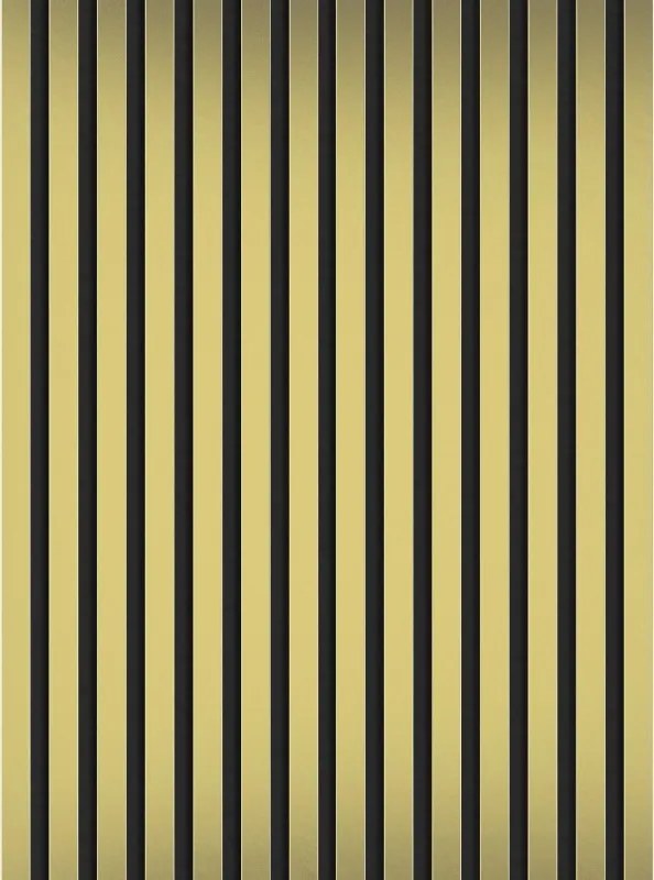 Mexen Lam-F akoestische muur lamellen 275 x 31,5 cm, vilt 6 mm, Goud - S105-275317-2812-057