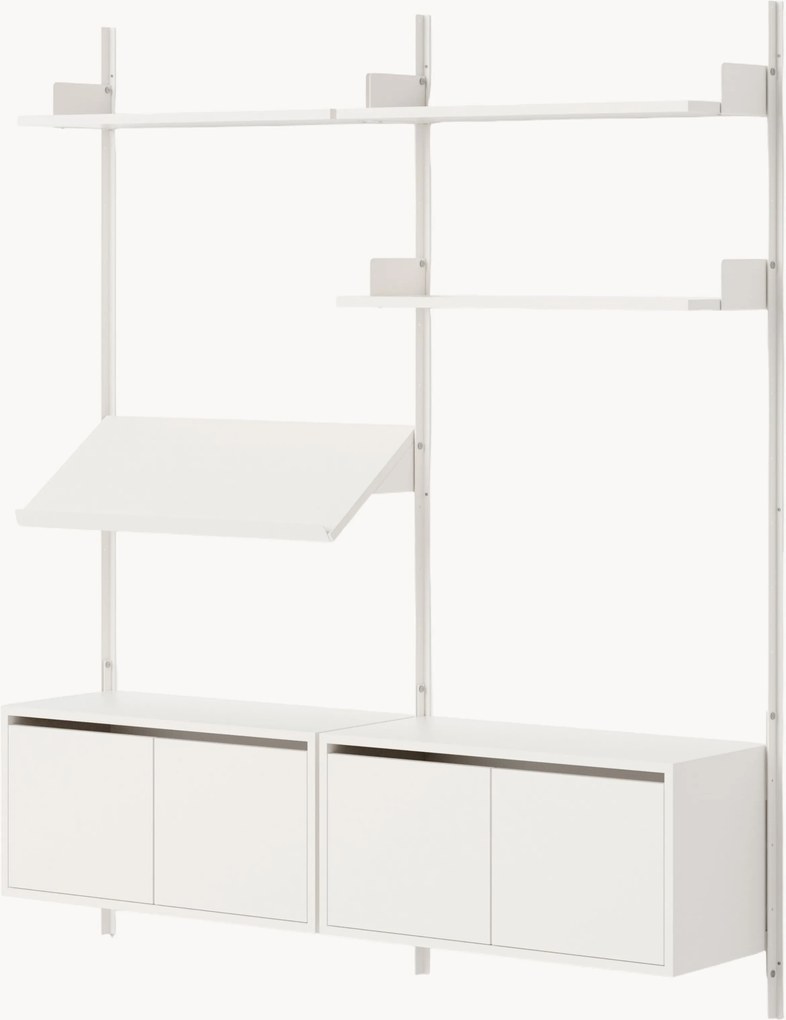 Grote wandrek Living met kasten