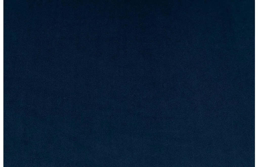 Goossens Eetkamerstoel Rob blauw velvet stof leuning, urban industrieel