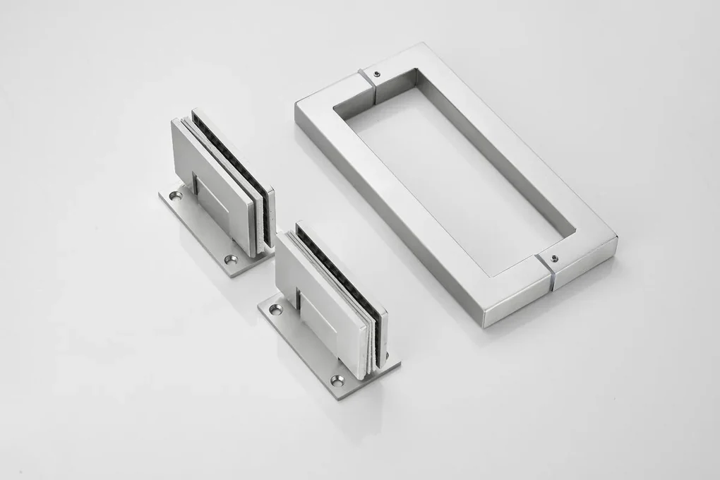 Saniclear Modern douchecabine 120x70 met 70cm deur anti-kalk RVS