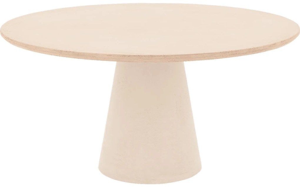 Goossens Eettafel Stone, Rond 150 x 150 cm