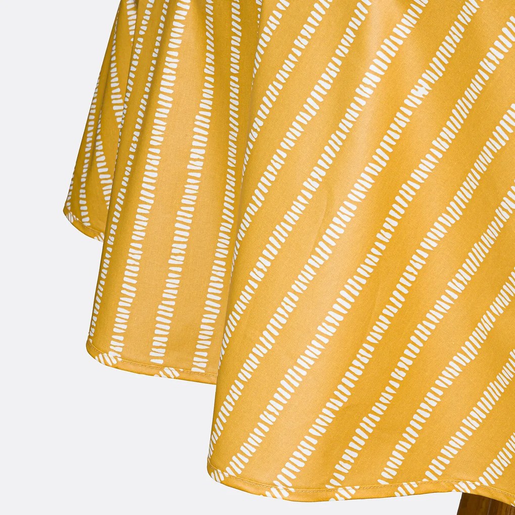 Rond tafelkleed van gecoat katoen, Irun