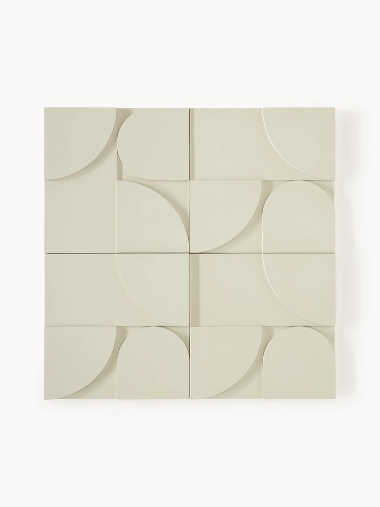 Wandobjectenset Massimo, 4 stuks