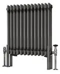 Eastbrook Imperia 3 koloms radiator 60x60cm 1081W metaal