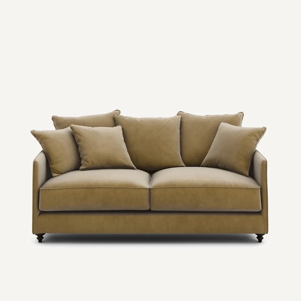 Omvormbare compacte bank in fluweel, Lazare