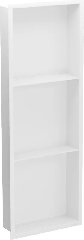 Mexen X-Wall-R nisplank met flens en plank 90 x 30 cm, wit - 1920903010S