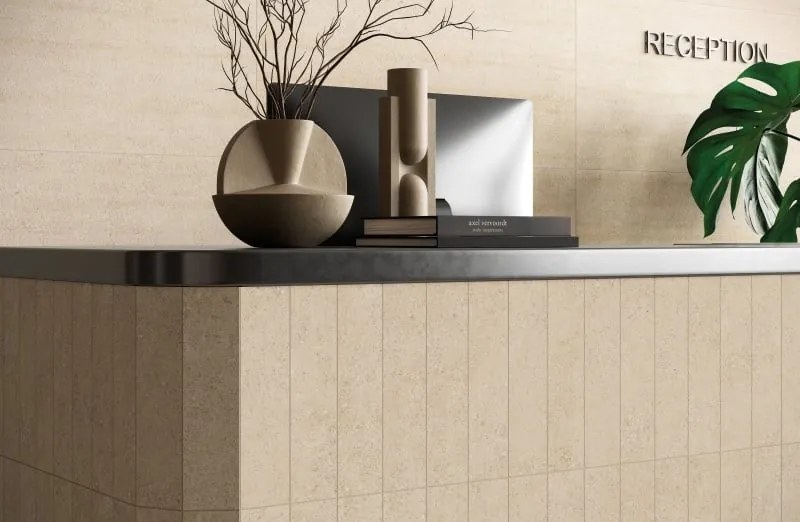 Jabo Yacht brick wandtegel sand 7.5x30cm gerectificeerd