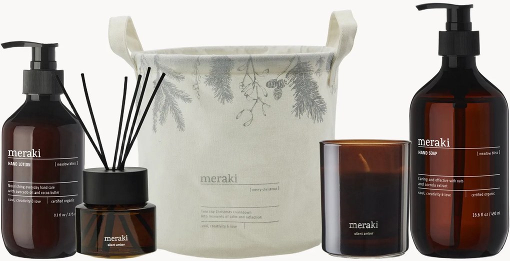 Kerstcadeauset met cosmetica Advent, 4-delig