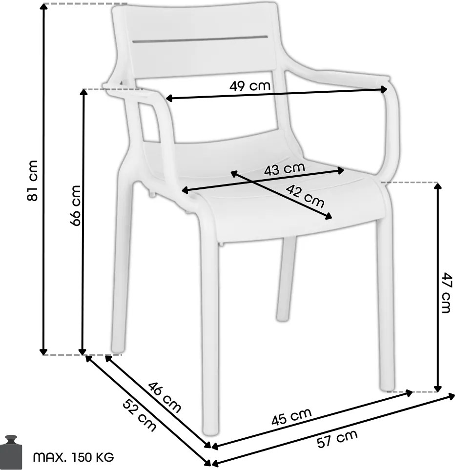 LUSSO blauw - MODERNE STOEL VOOR DE KEUKEN, TERRAS (STAPELBAAR)