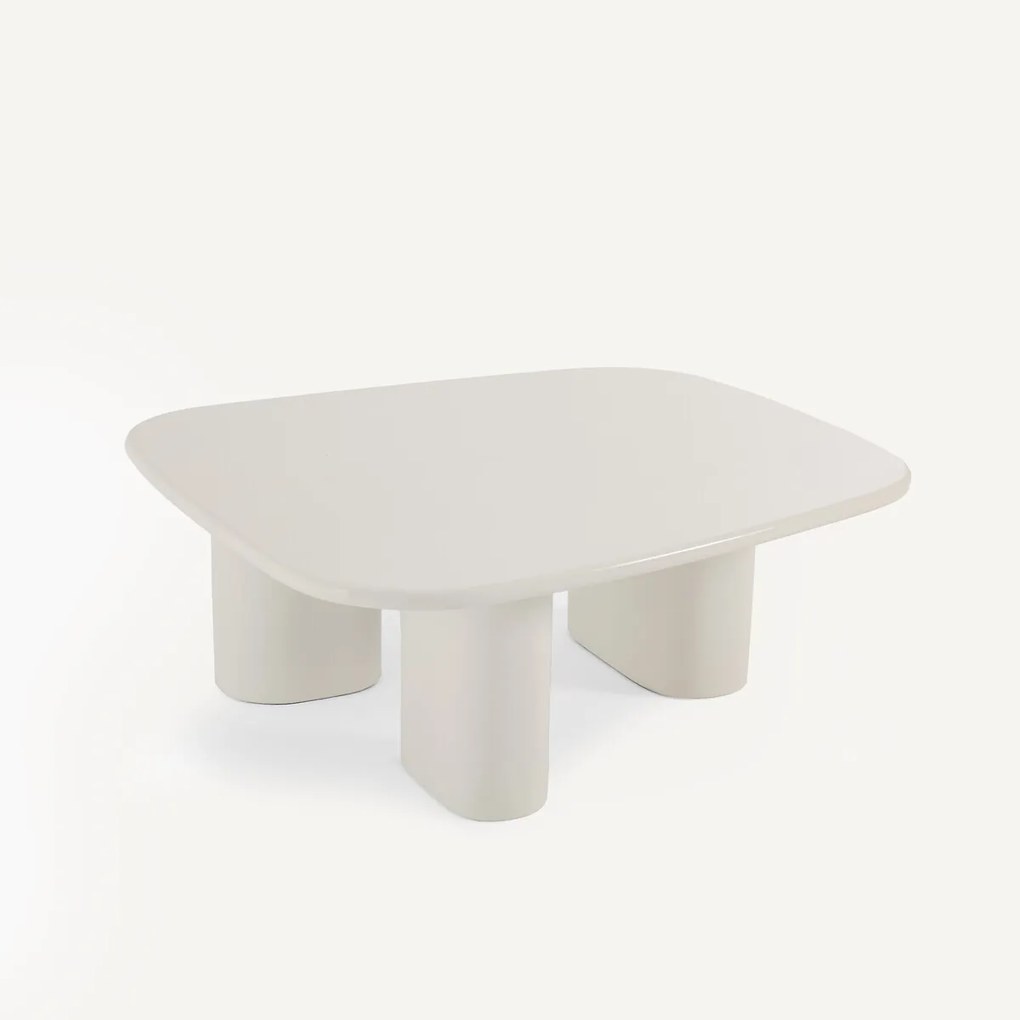 Salontafel in massief acacia, hoogte 34,5 cm, OREUS
