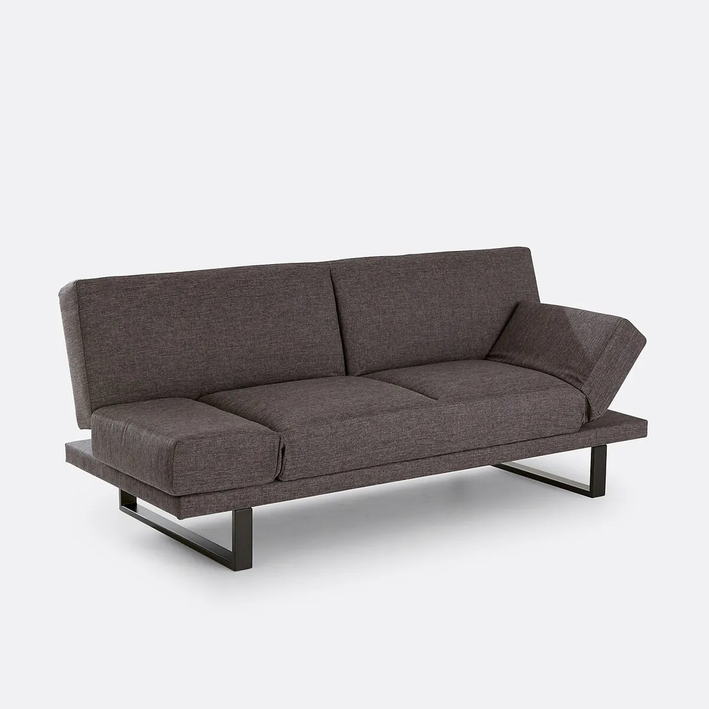 3-zits slaapbank van polyester, New Vermont