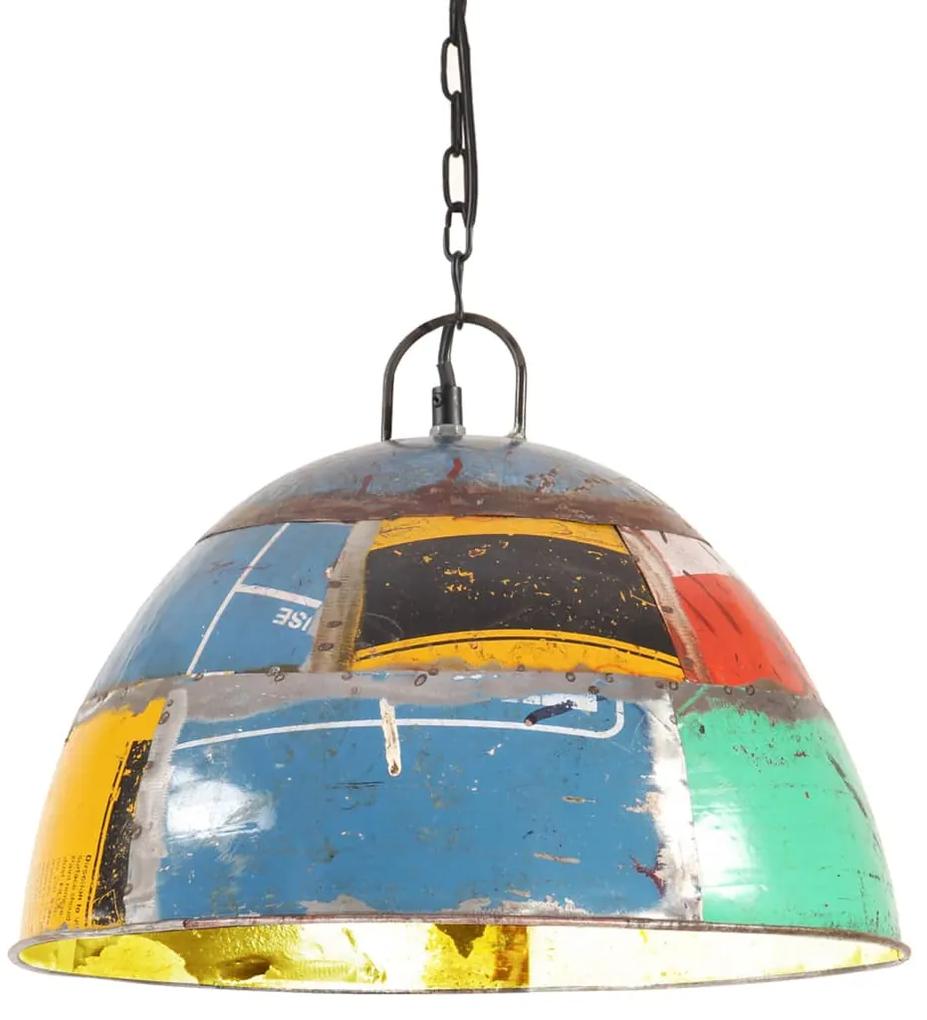 vidaXL Hanglamp industrieel vintage rond 25 W E27 41 cm meerkleurig