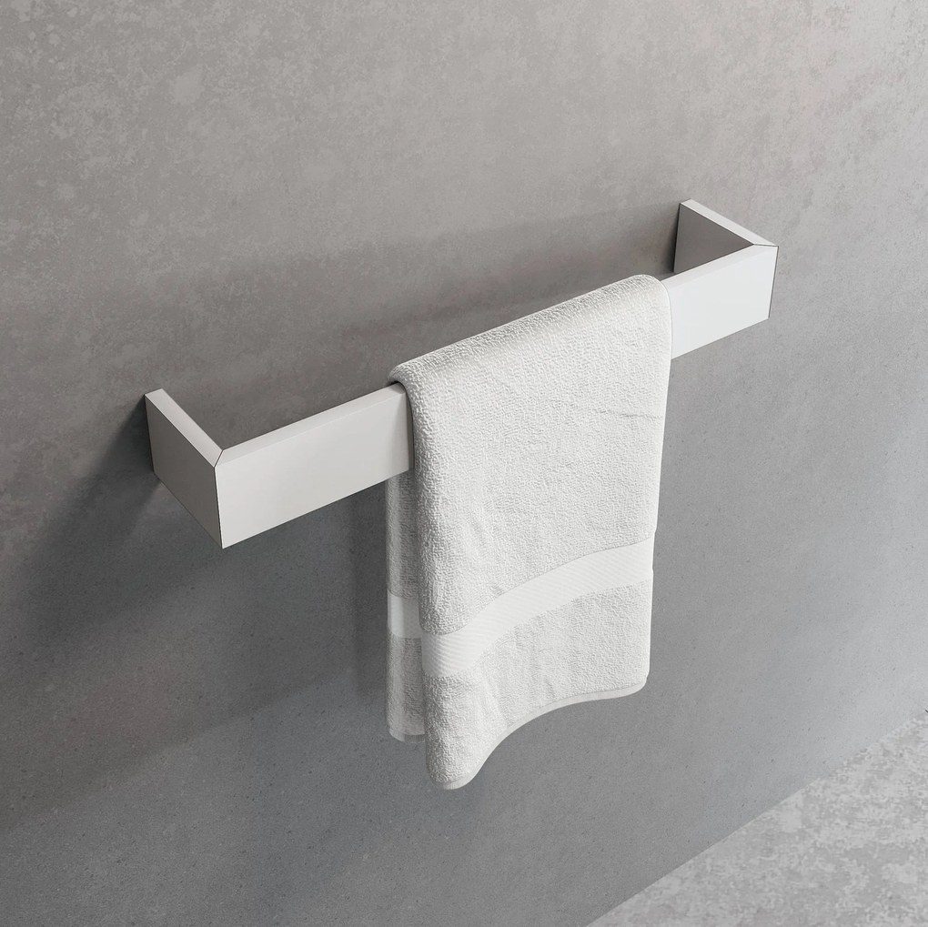 Novellini Frame Handdoekhouder 45x9x6 cm Mat Wit
