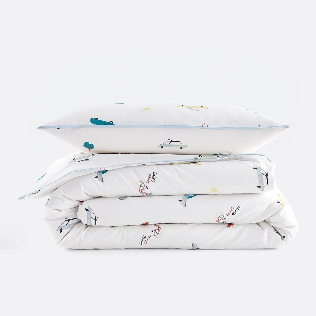 Bedset in 50% gerecycled katoen, Emiliano