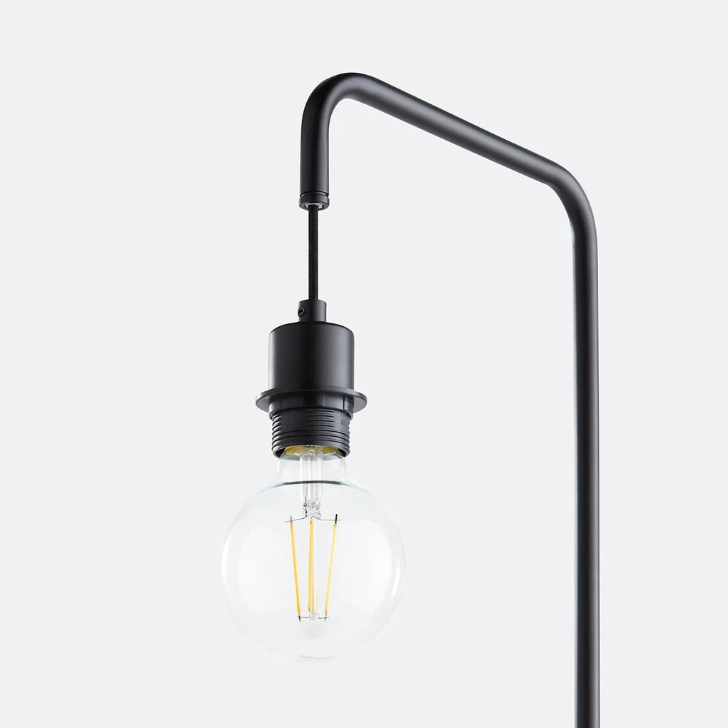 Lampvoet in smeedijzer, Hiba