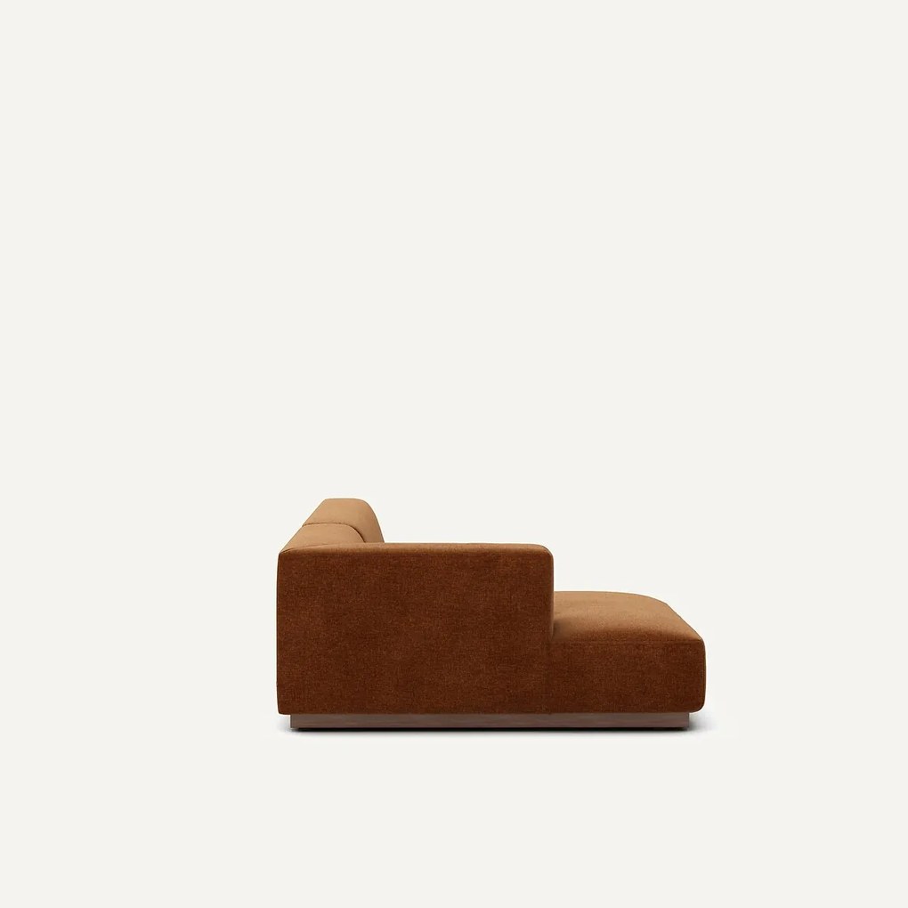 Linker hoekbank XL chenille fluweel, Jacopo