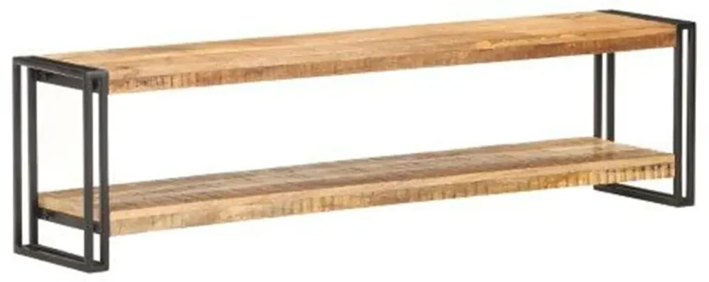 vidaXL Tv-meubel 150x30x40 cm ruw mangohout