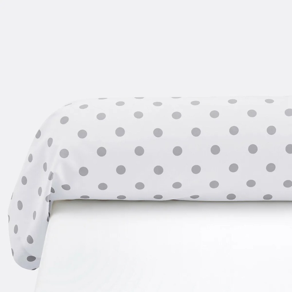 Kussensloop in flanel met stippenprint, Clarisse