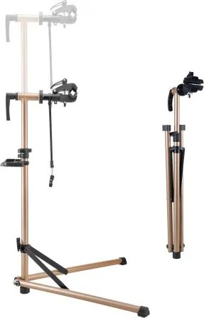 VEVOR Fietsreparatiestandaard 39,9 kg laadvermogen met 105-152 cm verstelbare hoogte en magnetische gereedschapsbak, opvouwbare onderhoudsstandaard voor mountainbikes racefietsen