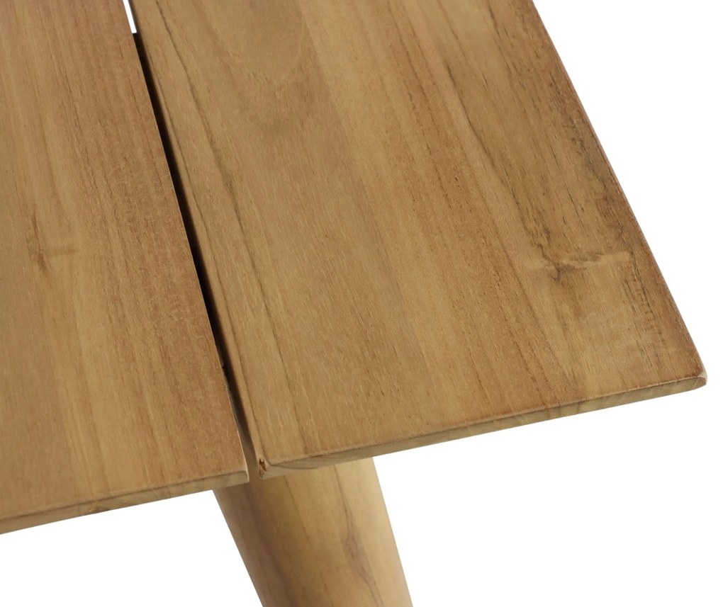 Dining Tuintafel rechthoekig 170 x 100 cm Teak Naturel teak Sophie