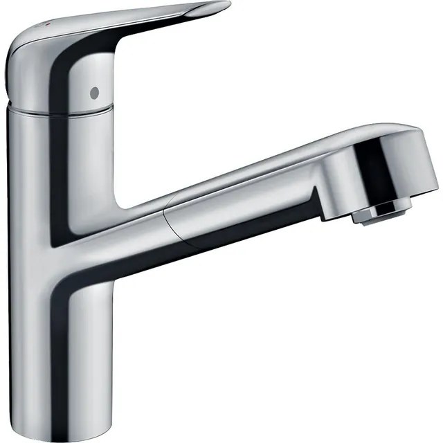 Hansgrohe Focus m42 1-gr keukenmkr 150 m/uittrekb uitloop Eco chroom 71865000