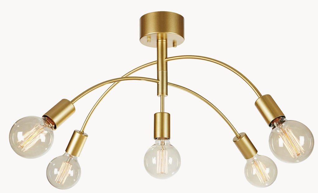 Grote plafondlamp Cygnus van metaal