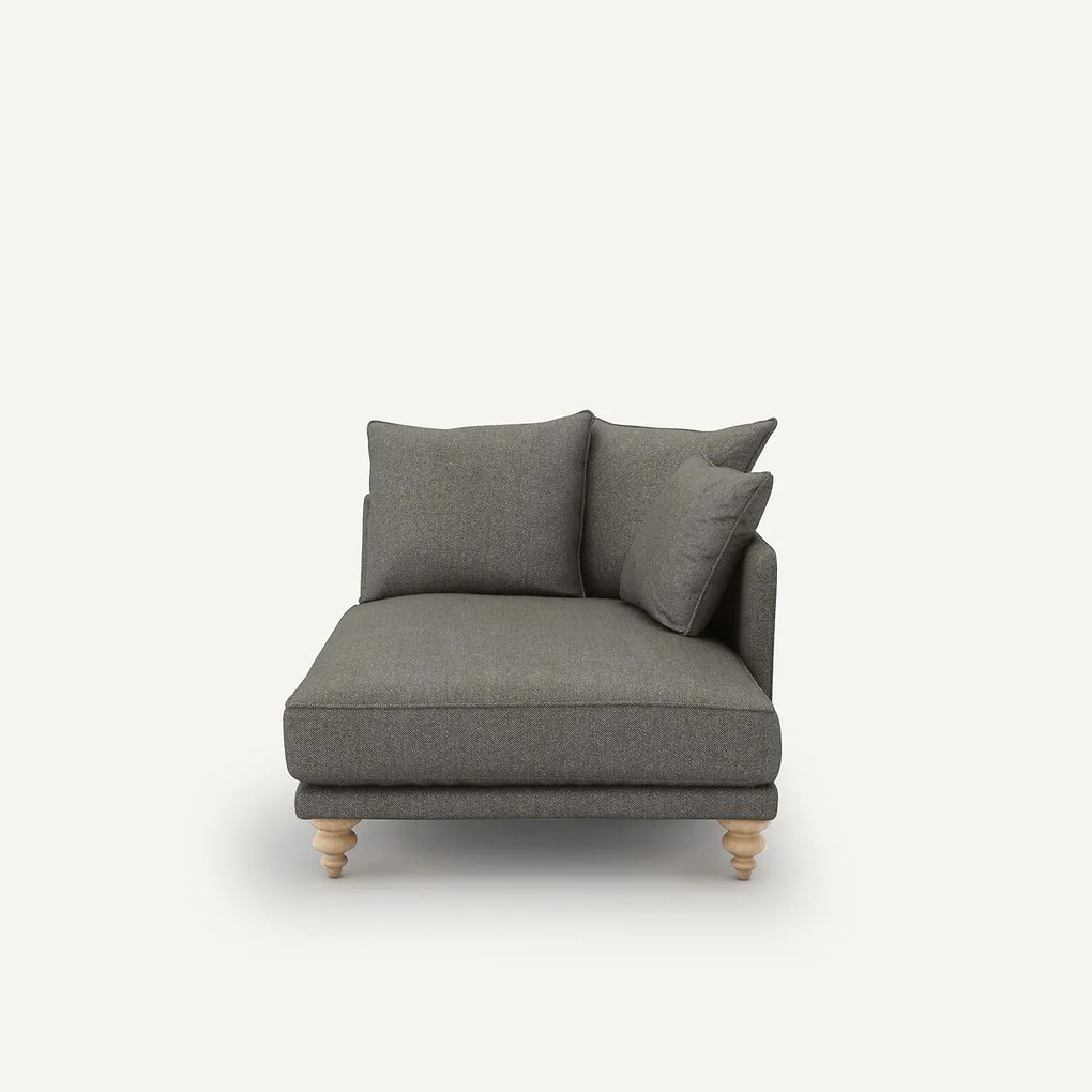 Tweed longchair, Lazare