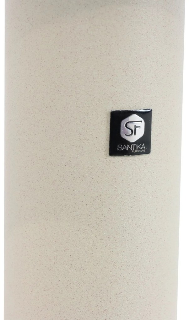 Bistroset 2 personen  Aluminium/rope Taupe Santika Furniture Santika