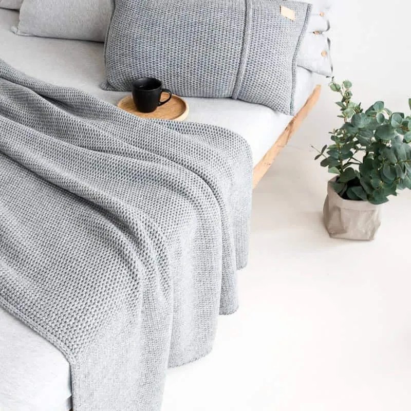 Moyha - Plaid - Grijs