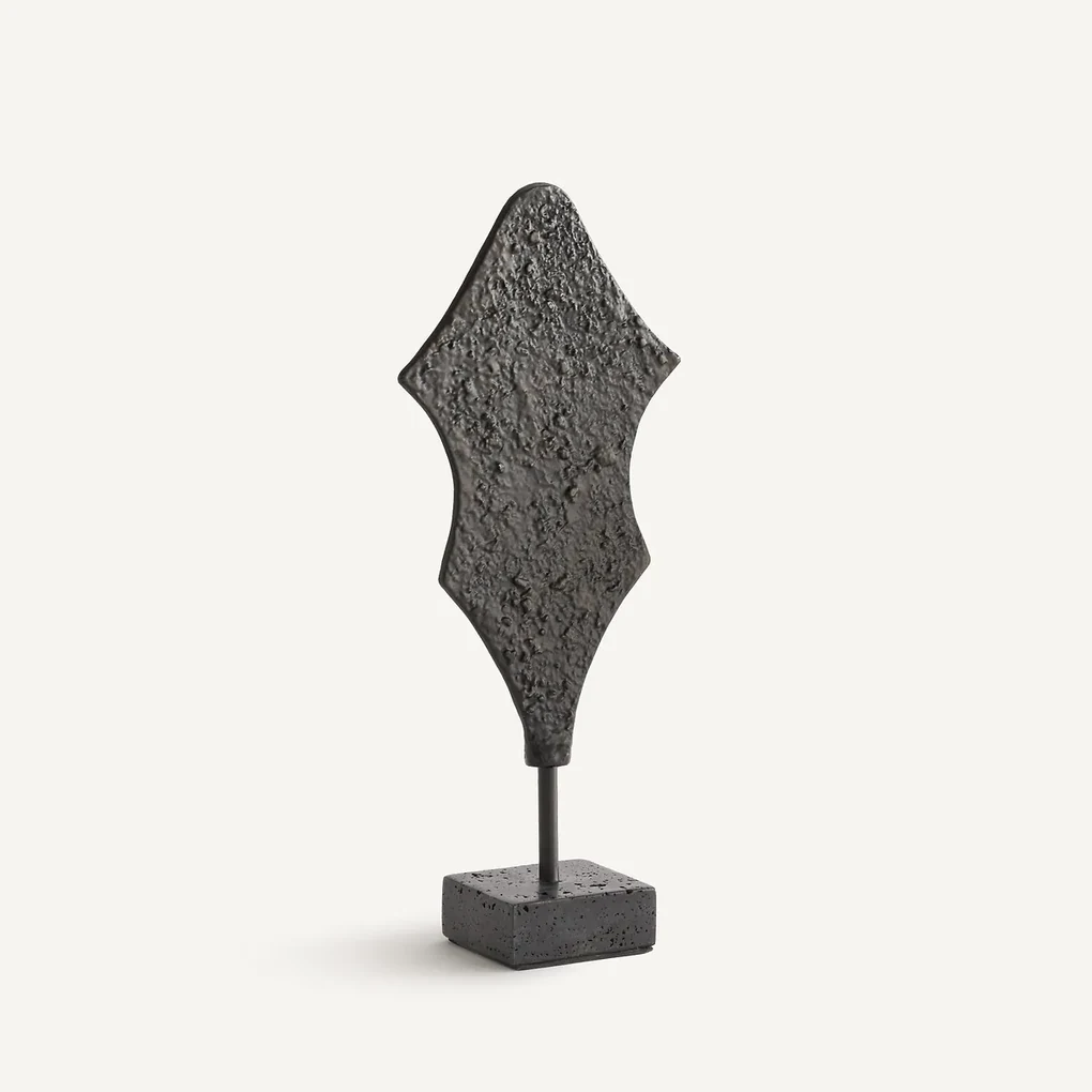 Beeldje in gegoten aluminium Sarafu