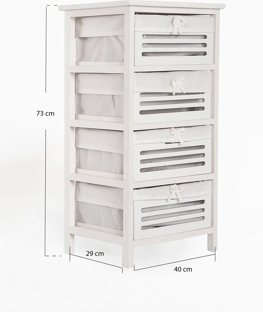 Kirota Brede Ladekast 4 Laden