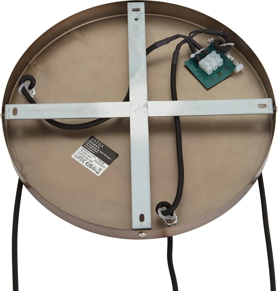 Design hanglamp donker brons 3-lichts - Ard
