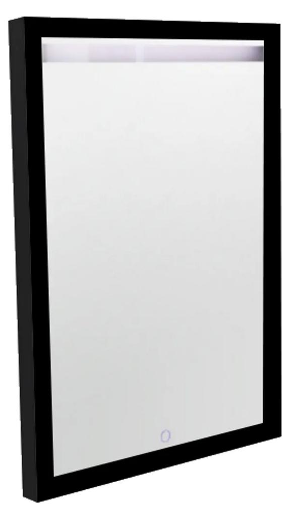 Spiegel Best Design Black Miracle 60x80cm LED Verlichting Mat Zwart